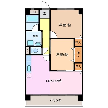 徳重セントラルビルの物件間取画像